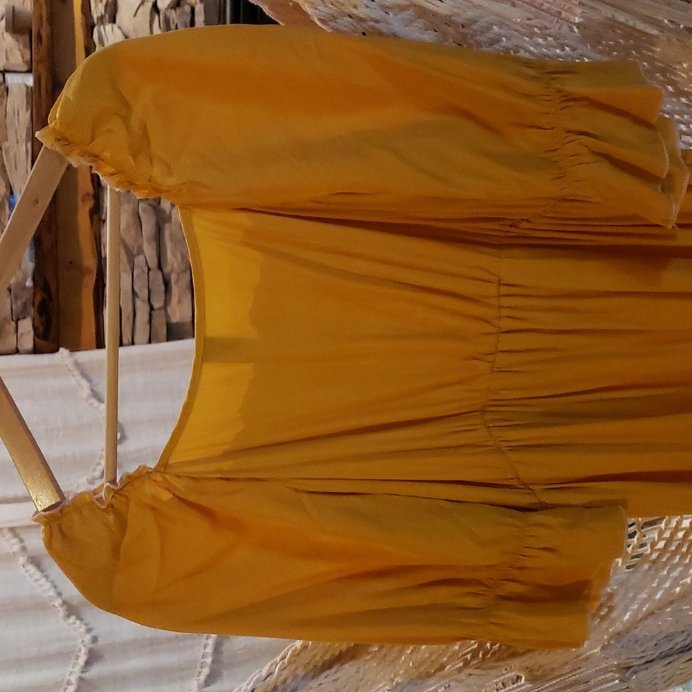 Boho Peasant Maxi Dress - Picture 4 of 5